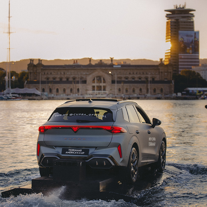 CUPRA Terramar America’s Cup, de la tierra al mar