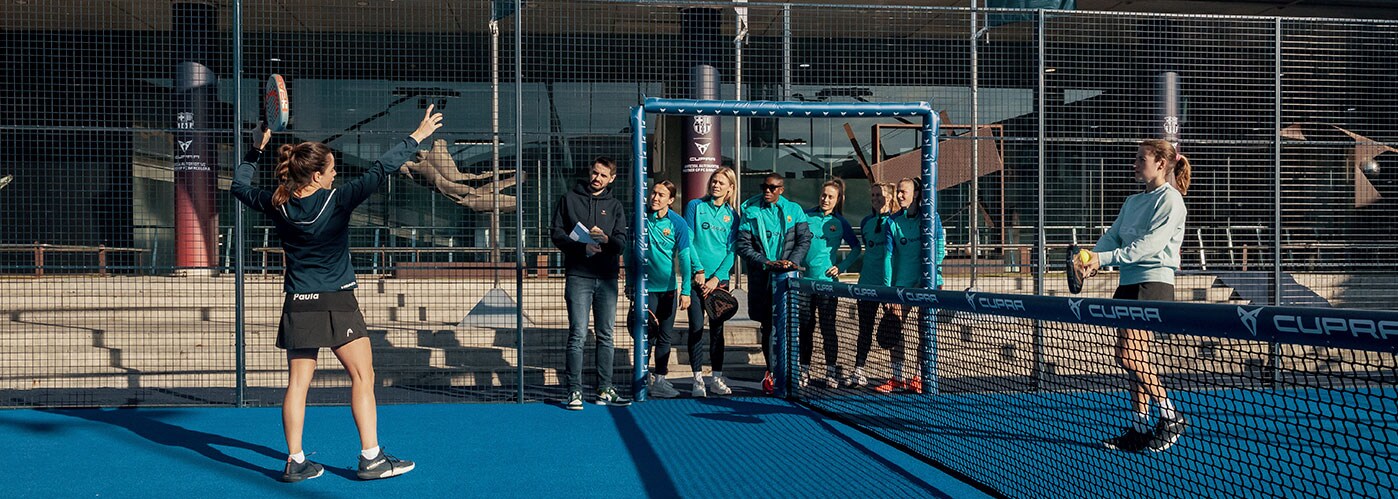 CUPRA México da la bienvenida al país a las jugadoras del FC Barcelona CUPRA México da la bienvenida al país a las jugadoras del FC Barcelona